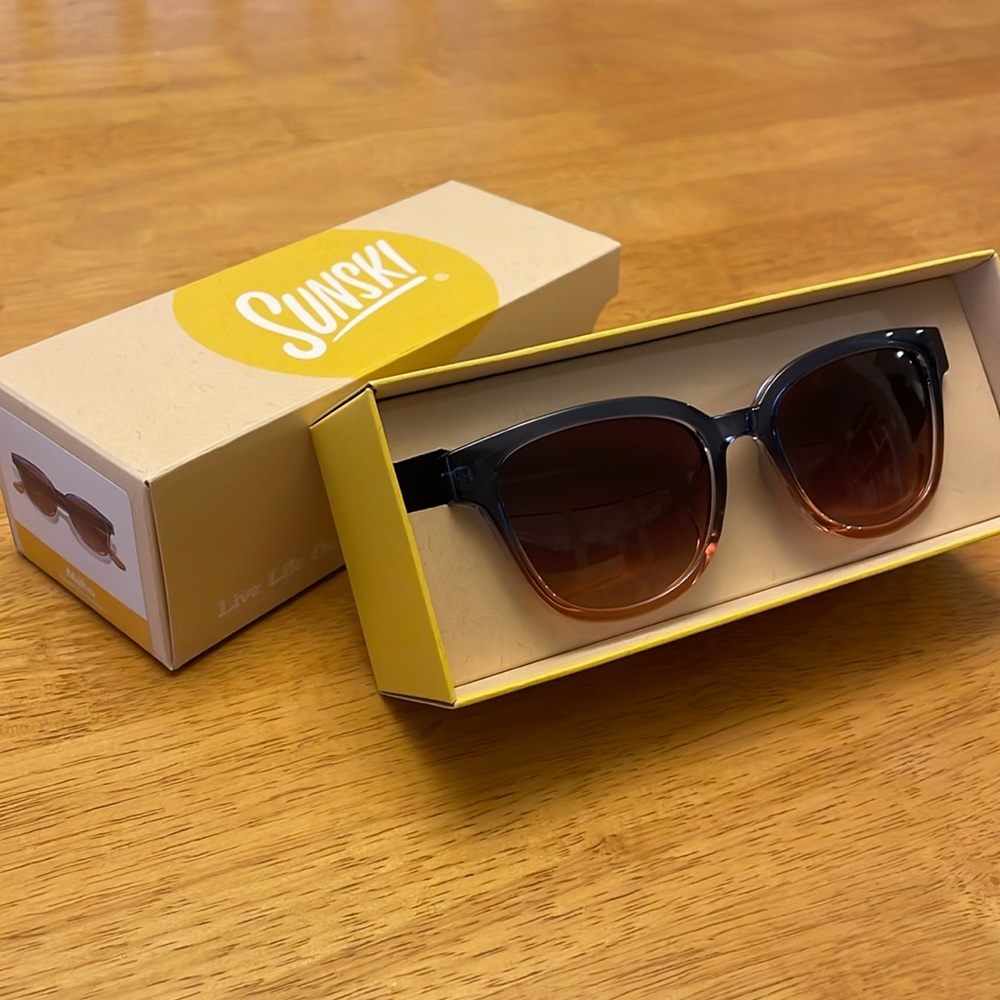 Sunski Miho Sunglasses - Dawn Terra Fade NWT